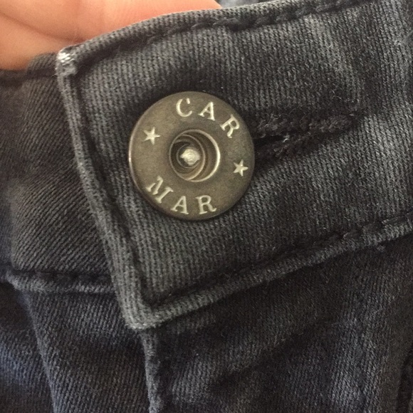 CARMAR GREY SKINNY JEANS WITH ZIPPER DETAILS - Picture 4 of 7